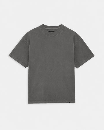 Drop Shoulder T-Shirt - Vintage Grey
