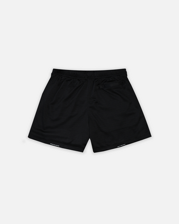 Spiral Mesh Shorts - Black