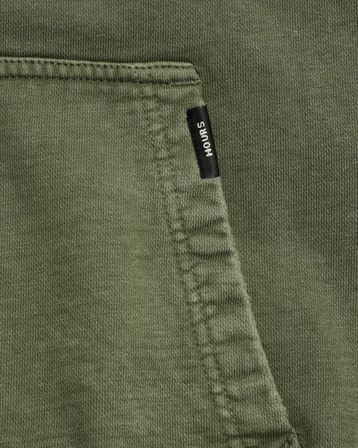 Drop Shoulder Hoodie - Sunfaded Olive