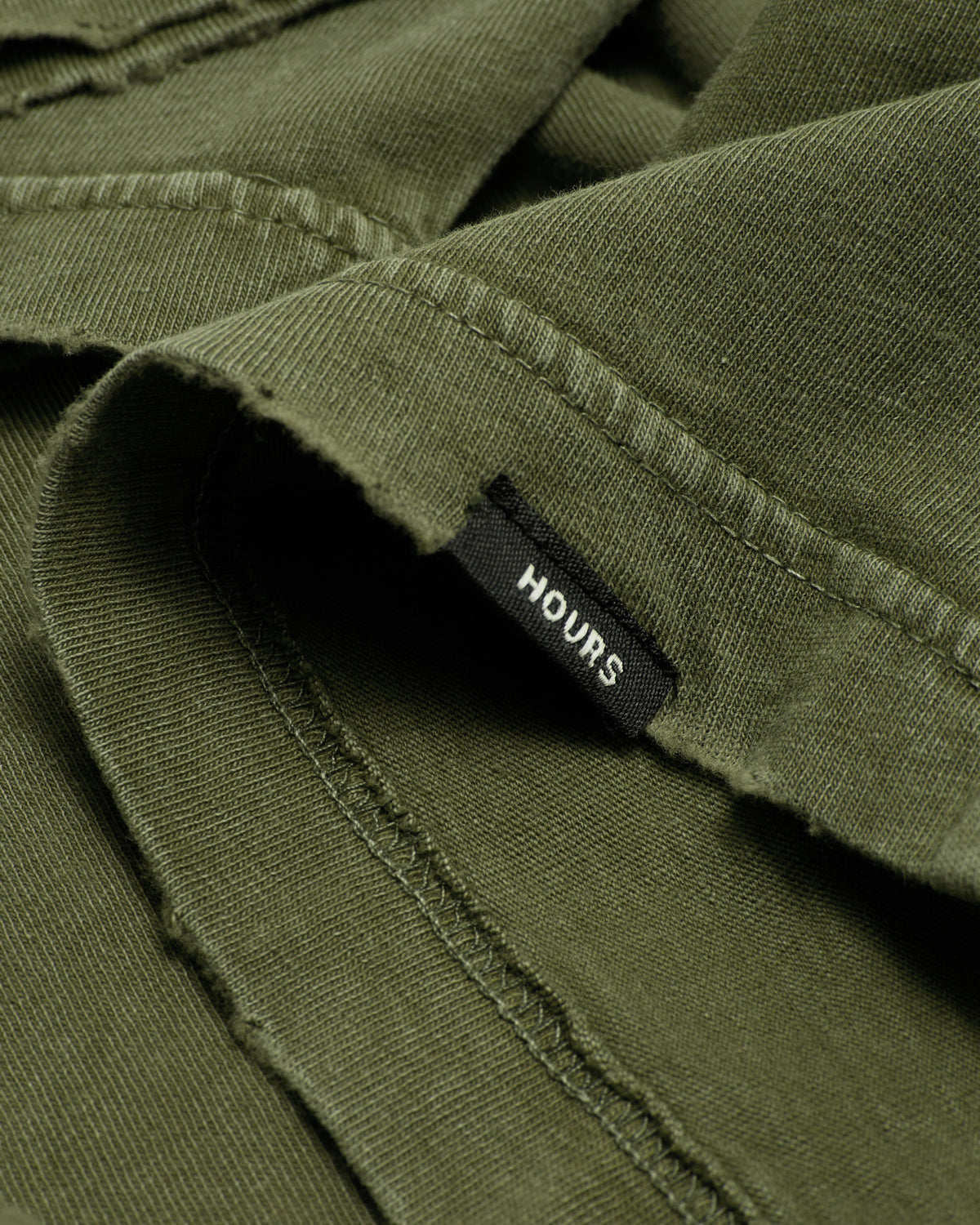 Drop Shoulder T-Shirt - Sunfaded Olive
