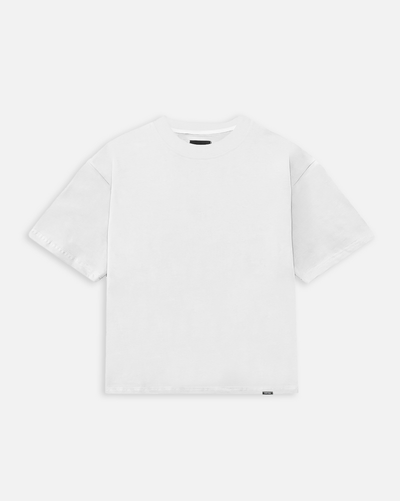 Cropped T-Shirt White – Hours