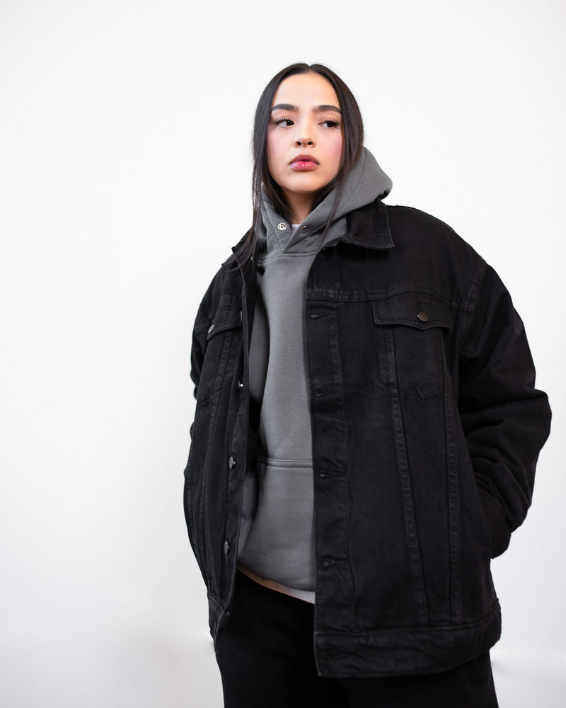 Denim Jacket - Black
