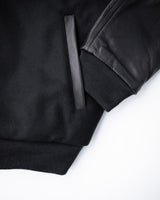 Emblem Varsity Jacket - Black