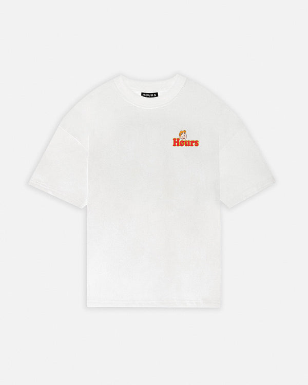 Archie & Hours Comic T-Shirt - White