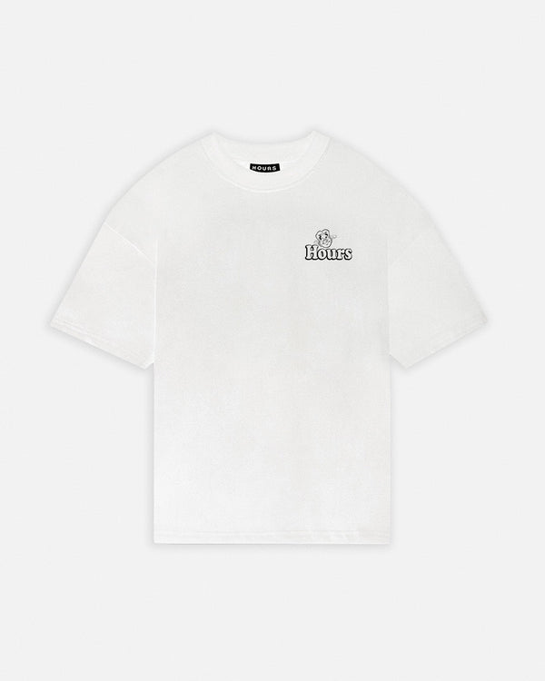Archie & Hours Vintage T-Shirt - White