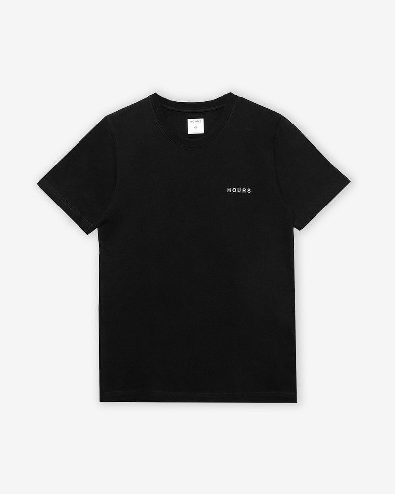 Heavyweight T-Shirt - Black – Hours