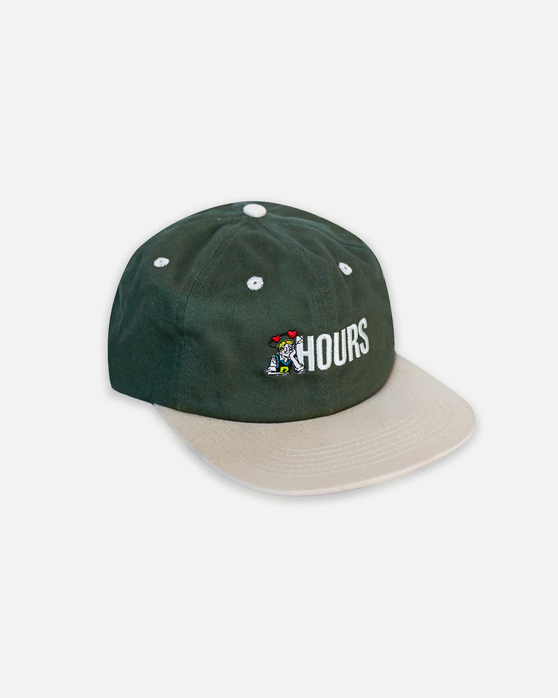 Archie & Hours Snapback - Forest Green
