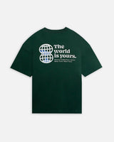 The World is Yours T-Shirt - Forest Green