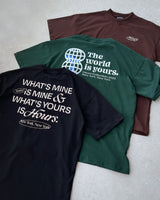 The World is Yours T-Shirt - Forest Green