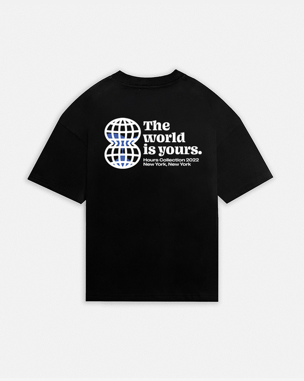 The World is Yours T-Shirt - Black